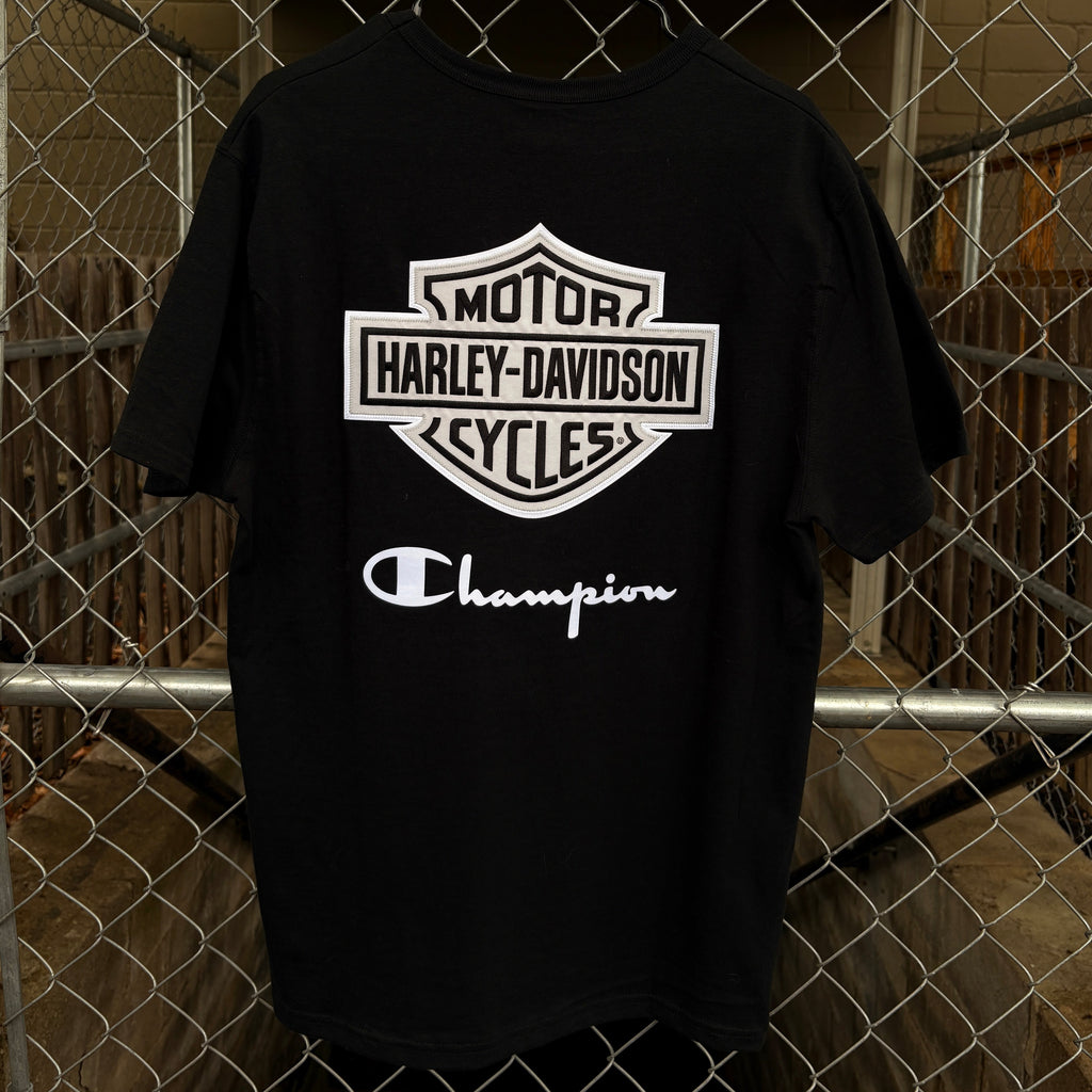 HARLEY X CHAMPION tee
