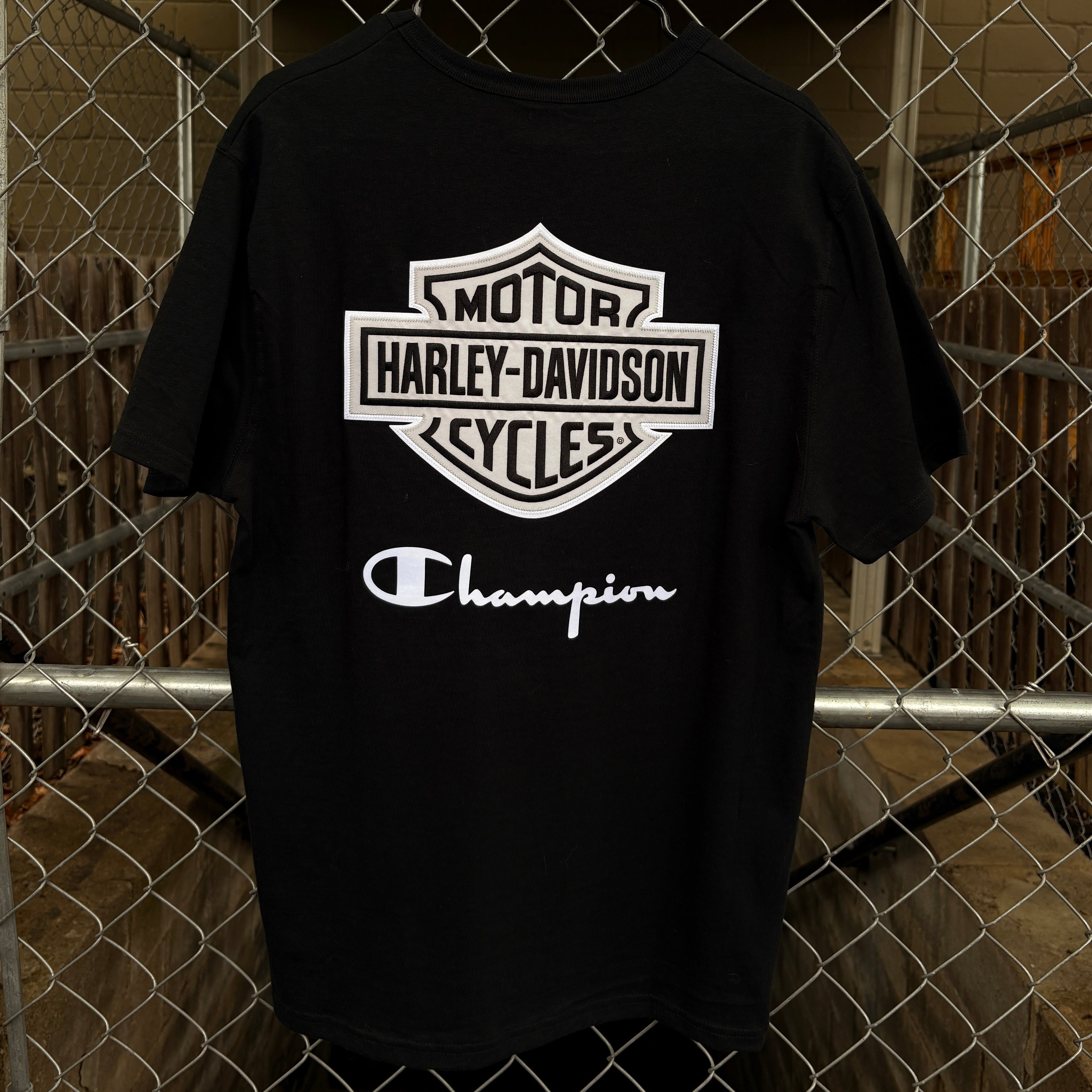 HARLEY X CHAMPION tee
