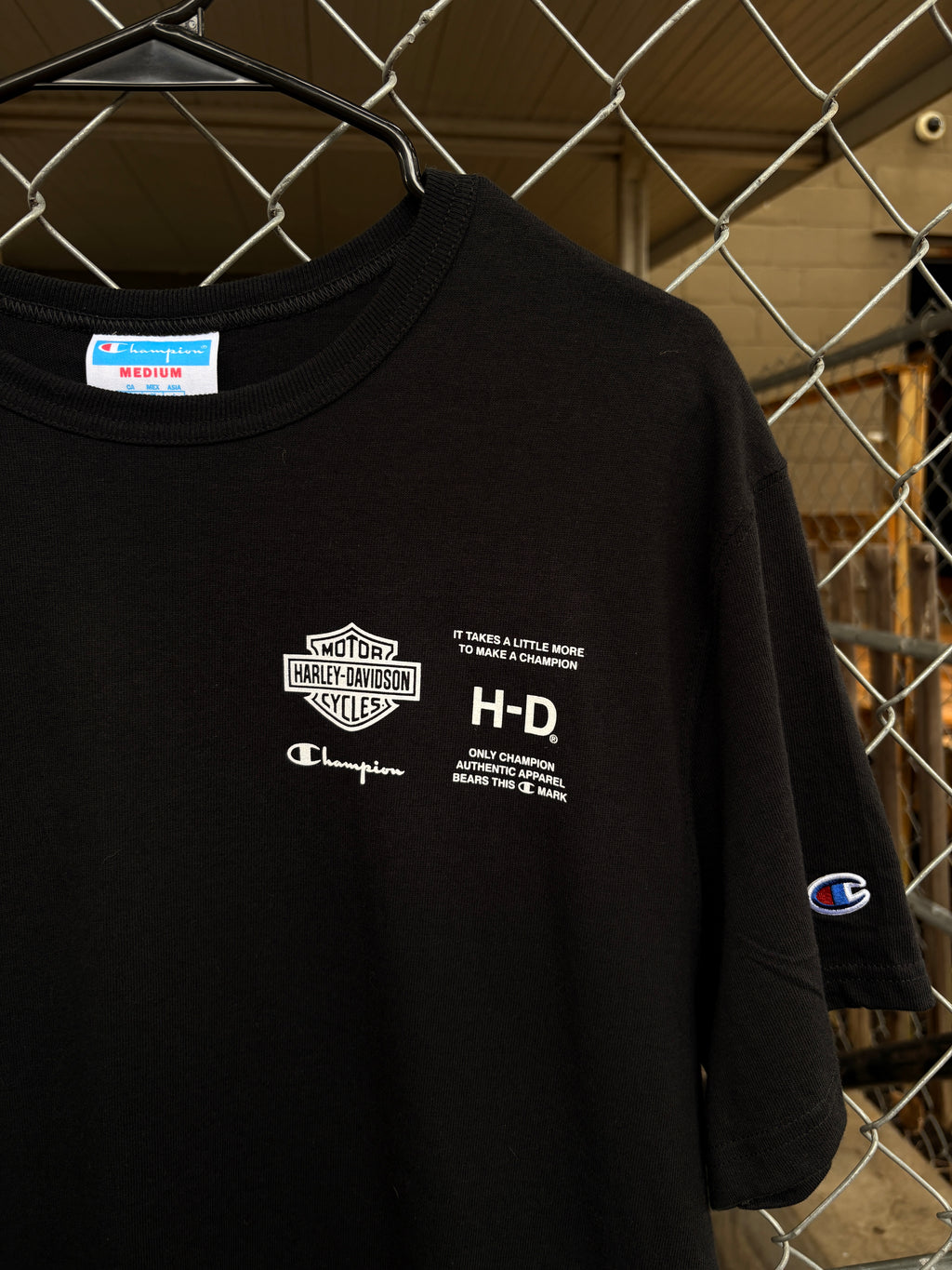 HARLEY X CHAMPION tee