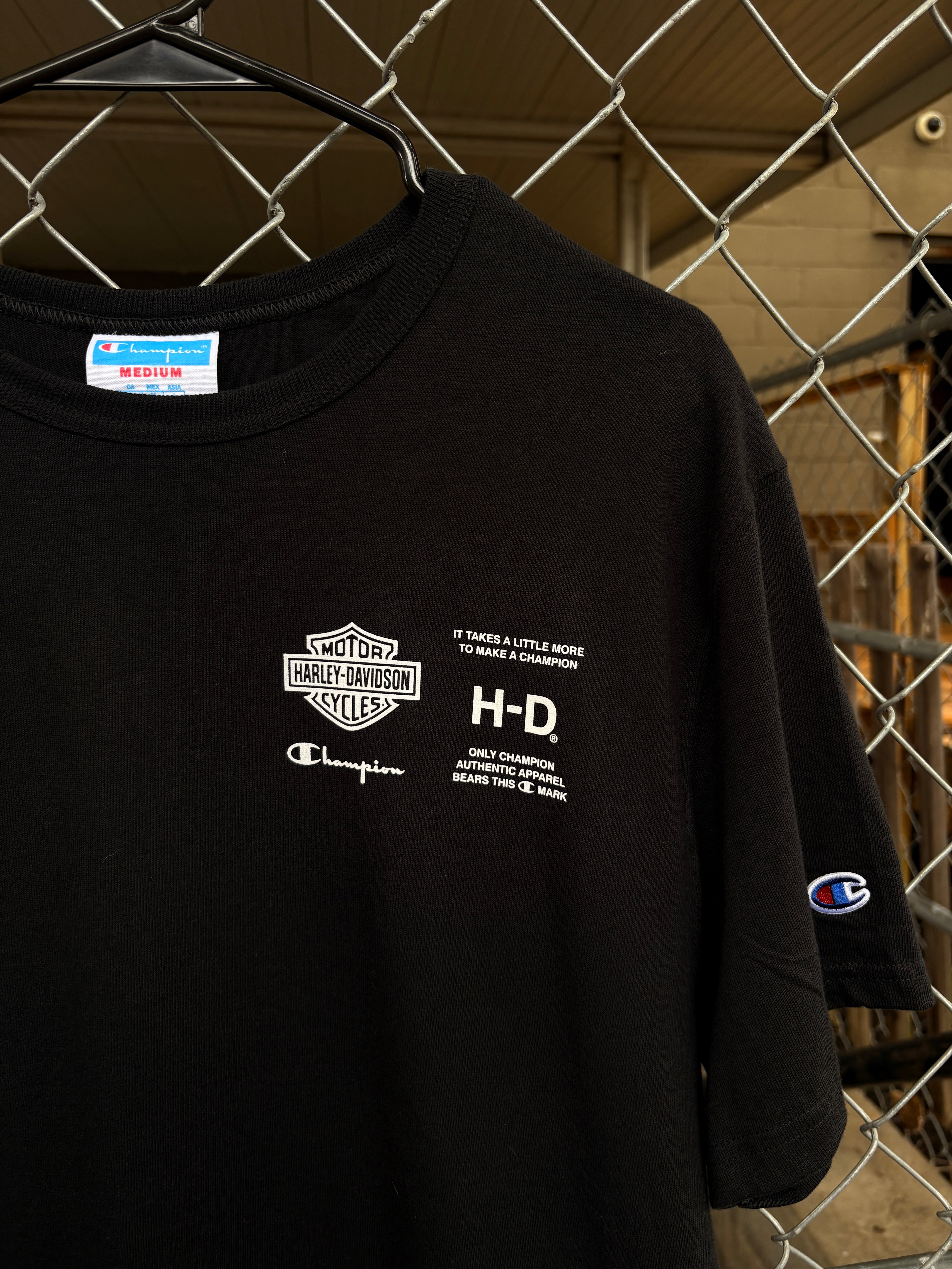 HARLEY X CHAMPION tee